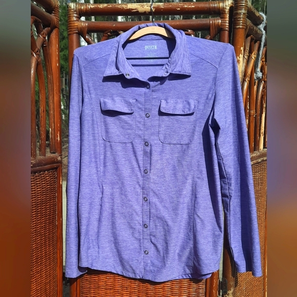 Duluth Trading Co Tops - 🍀3/15 Duluth Trading Co Purple Long Sleeve 💜